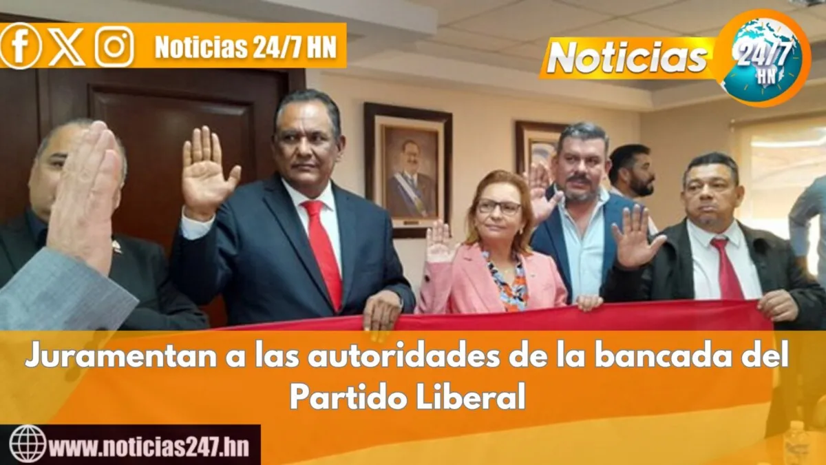 VIDEO: Diputados liberales reeligen a Mario Segura como jefe de Bancada