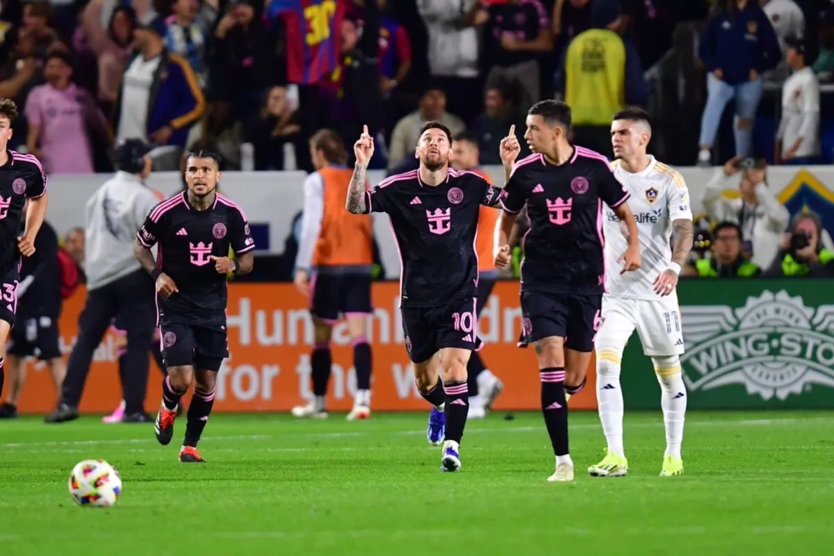 Gol De Messi Y El Inter Rescata Un Empate Ante La Galaxy