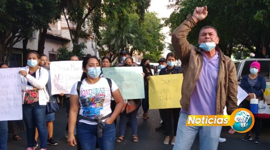 Enfermos Renales Protestas Tegucigalpa