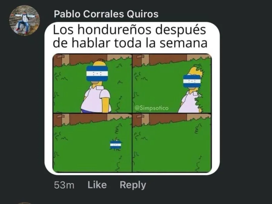 Abundan Los Memes Para Honduras 5