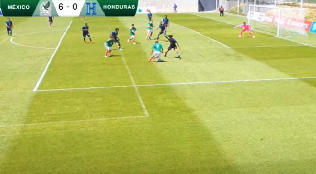 México Golea 6 0 A Honduras En Sub 20
