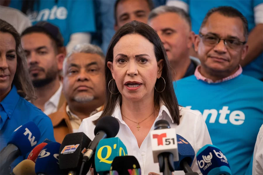 María Corina Machado “hay tiempo para poder sustituir al candidato presidencial”