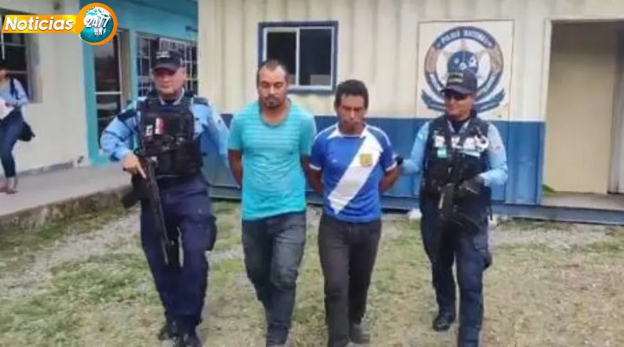 ¡Aberrante! Capturan a dos hombres acusados de abusar de su hermana de 14 años en Copán