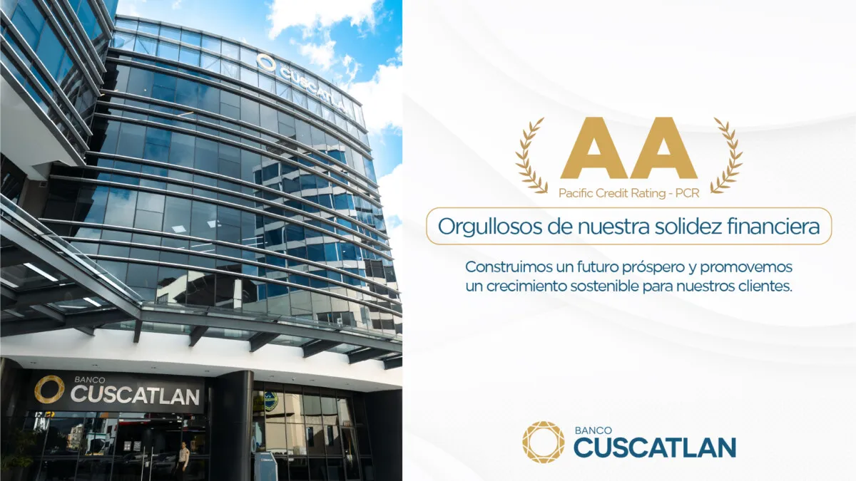 Banco Cuscatlán Honduras recibe calificación crediticia de AA