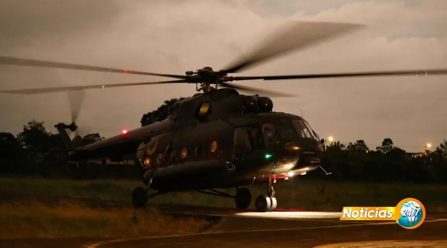 Ecuador Accidete Helicoptero