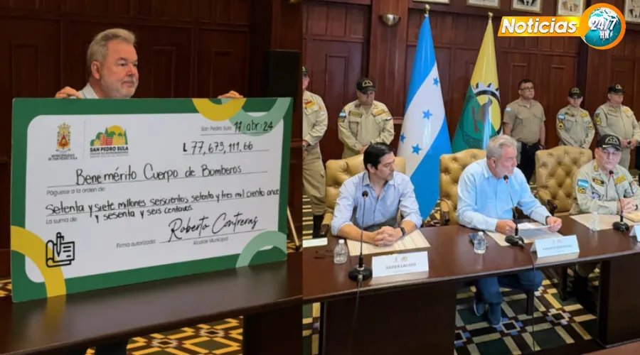 VIDEO: Contreras trata de “imberbe y vagos” al Cuerpo de Bomberos por rechazo de cheque