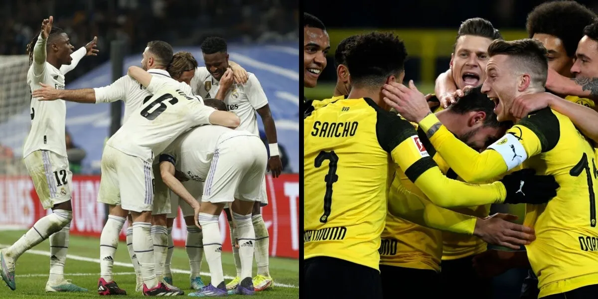 Real Madrid Y Borussia Dortmund Chocan En Londres Por La Champions