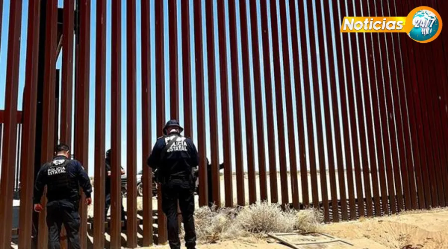 Descubren narcotúnel bajo el muro fronterizo entre México y Estados Unidos