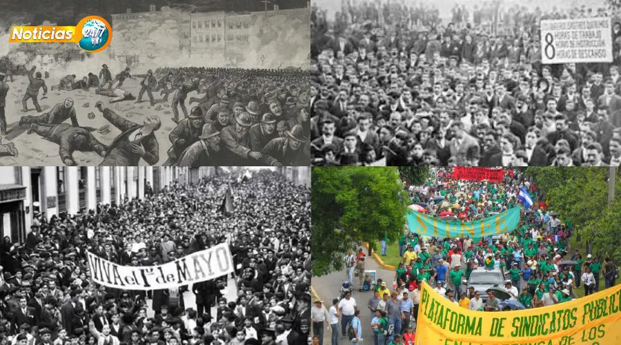 Historia: 1 de Mayo, Orígenes de la Lucha Obrera