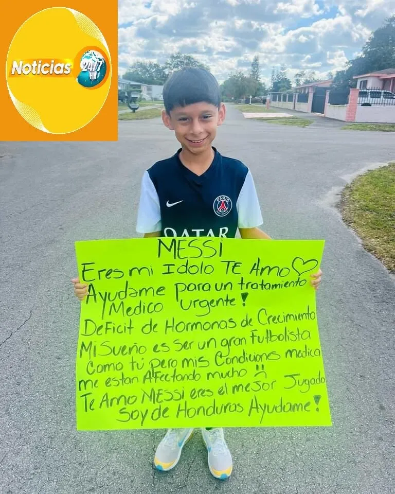 Video Juancito, El Niño Hondureño Que Espera Que Messi Anote Un Gol En Su Tratamiento 2