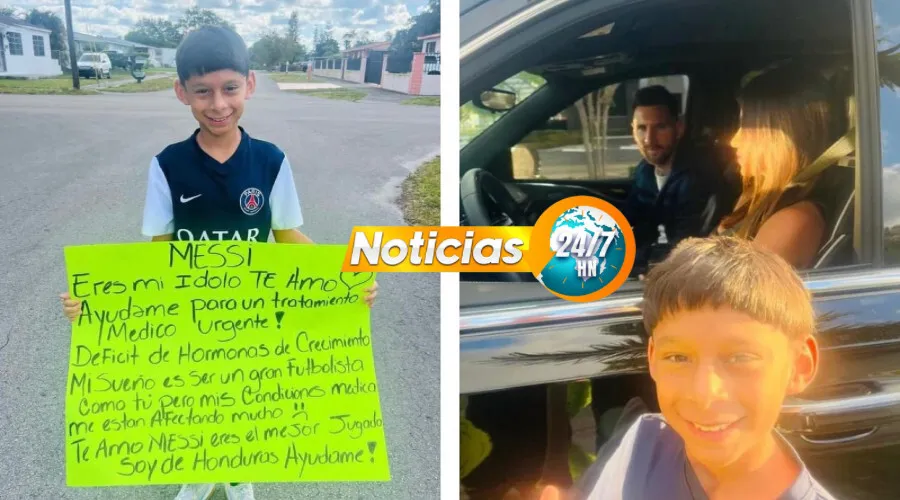 VIDEO: Juancito, el niño hondureño que espera que Messi anote un gol en su tratamiento