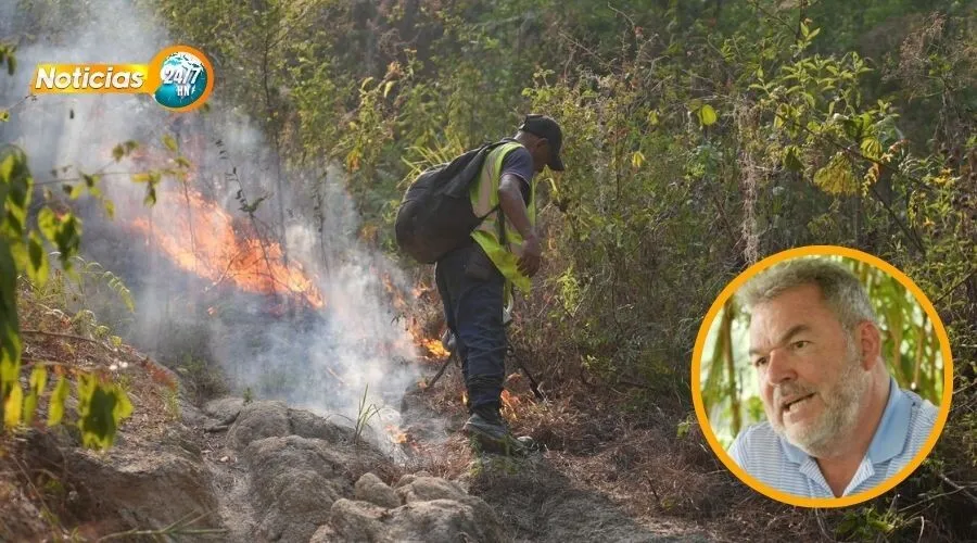 VIDEO Roberto Contreras a Xiomara Castro: Necesitamos apoyo para combatir incendio en El Merendón