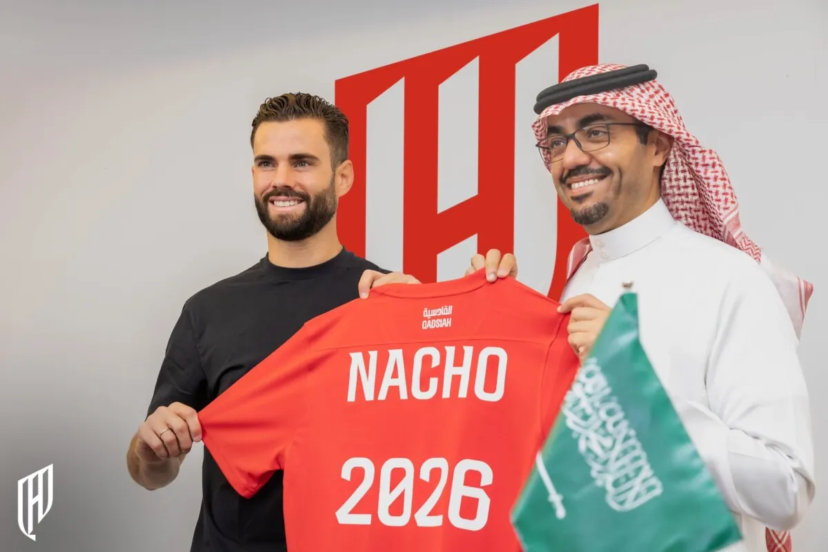 El Club Saudí Al Qadisiyah Anuncia El Fichaje De Nacho Fernández Por Dos Temporadas