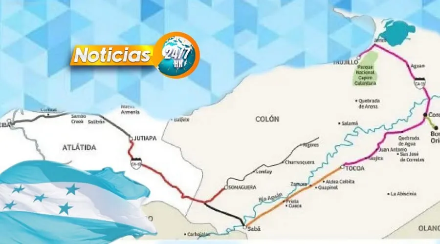 Anuncio Carretera Entre Ceiba Y Trujillo