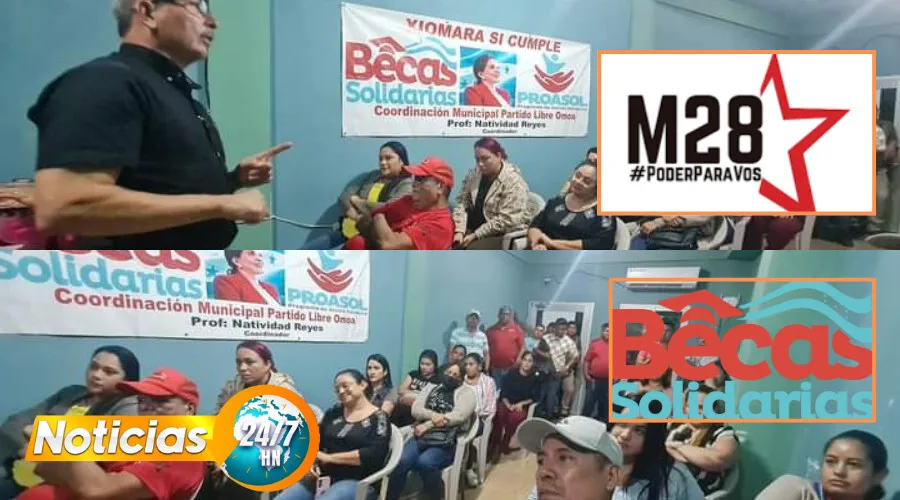 AUDIO: ¡Extorsión política! Beneficiarios de becas solidarias forzados a asistir a reunión del M28