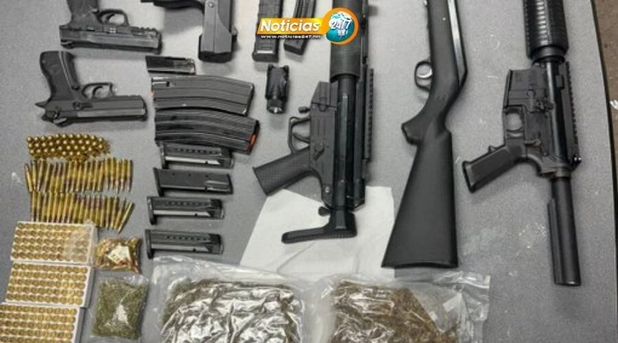 Autoridades Interceptan Cargamento Ilegal De Armas Y Municiones En Aduana Hondurena