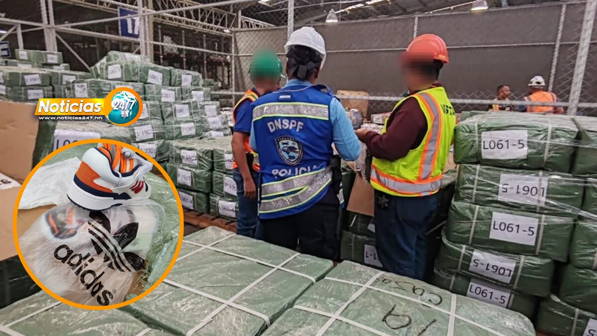Millonario Cargamento De Tenis Es Decomisado En Puerto Cortes