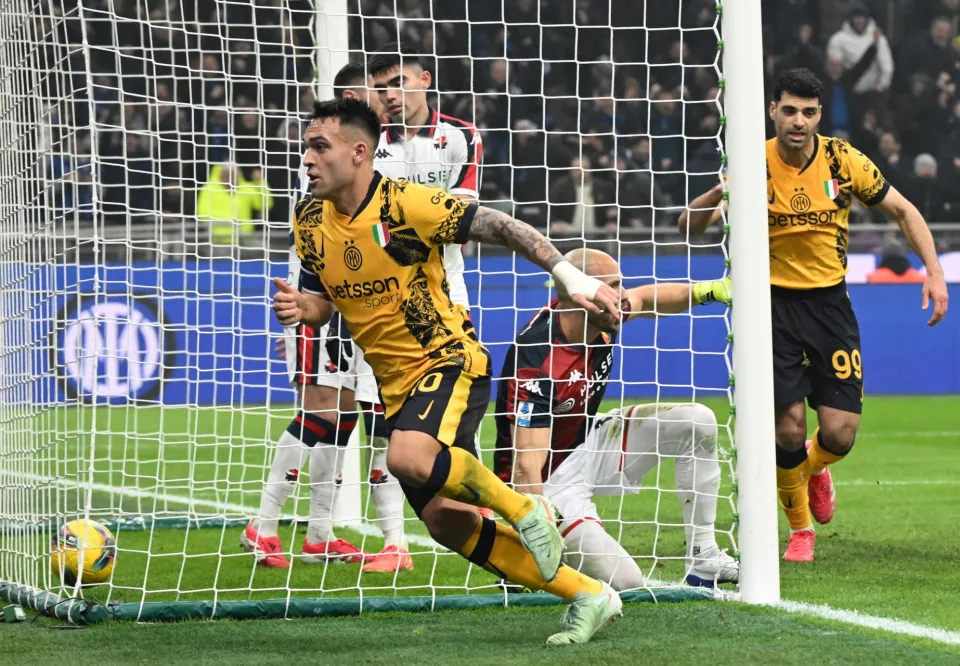 Argentino Lautaro Pone Líder Provisional Al Inter En Italia