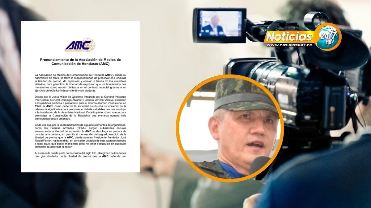Asociacion De Medios De Comunicacion Condena Intento De Intimidacion Contra La Prensa Hondurena
