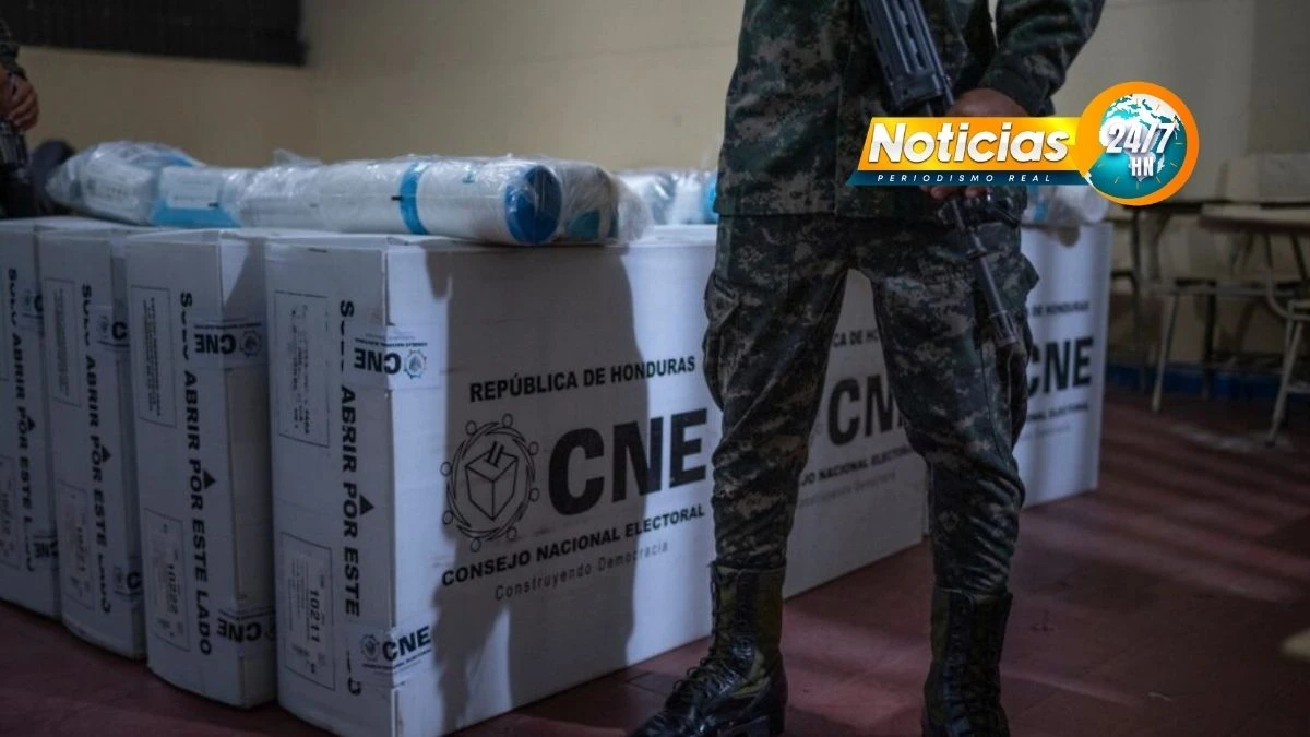 CNE comienza impresión y Fuerzas Armadas preparan distribución electoral
