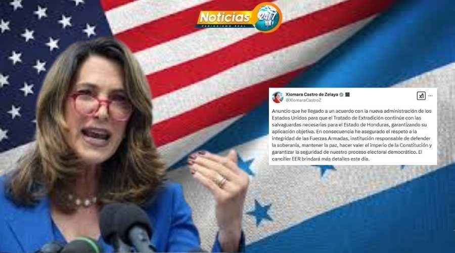 Con Trump El Juego Es Otro Afirma Maria Elvira Salazar Sobre Decision De Xiomara Castro De Mantener El Tratado De Extradicion