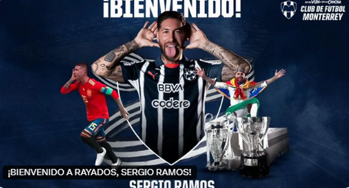 Confirmado Sergio Ramos Ya Es Del Monterrey