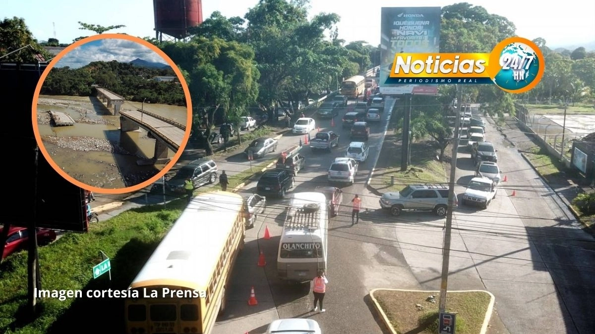 Evalúan construir vado vehicular en río Cangrejal para reducir tráfico en La Ceiba