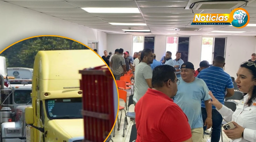 ¡Humo blanco! Acuerdo entre traileros y OPC pone fin al conflicto en Puerto Cortés