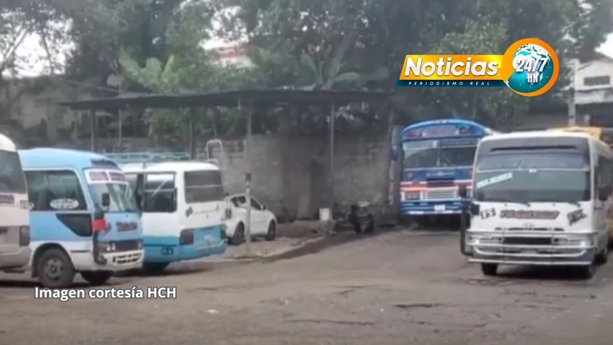 Sin buses y con miedo: transportistas de Santa Bárbara suspenden servicio por extorsión