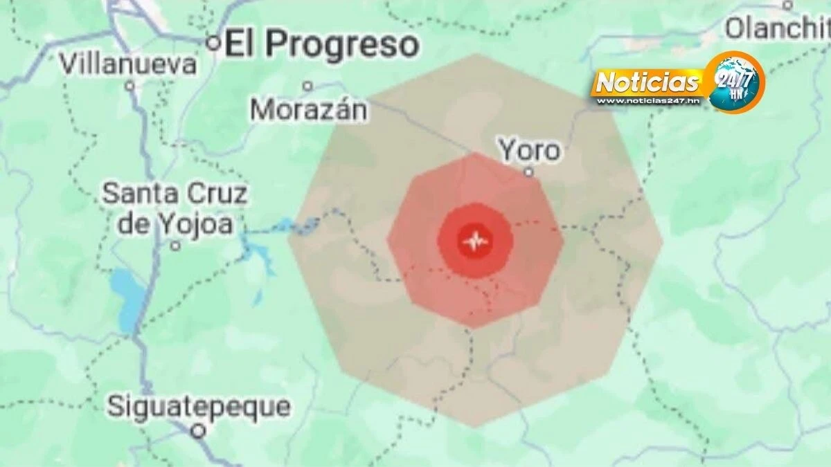 Sismo De Magnitud 41 Sacude El Sur De Yoro