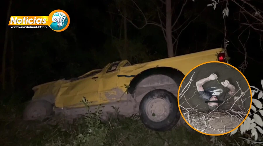 ¡Terrible! Por "capearse" un bache hombre cae al abismo y pierde la vida en el río Chamelecón