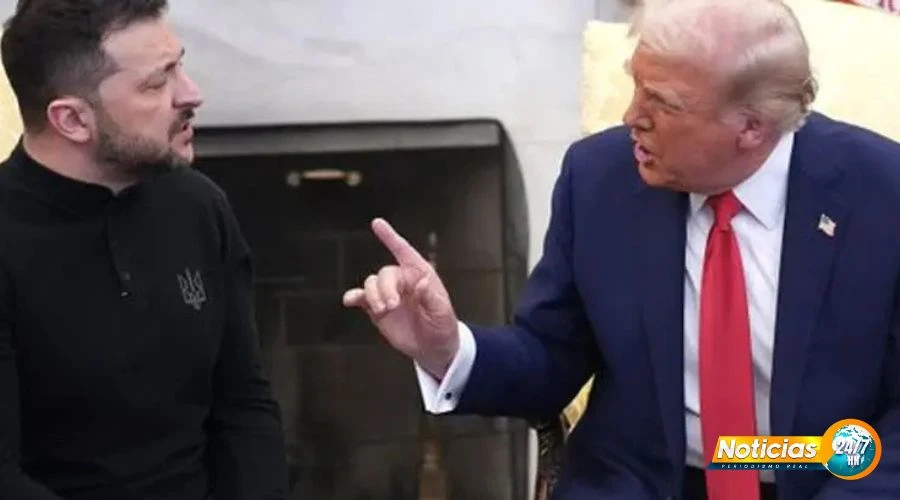 Trump se enzarza con Zelenski y le acusa de «jugar» con la Tercera Guerra Mundial