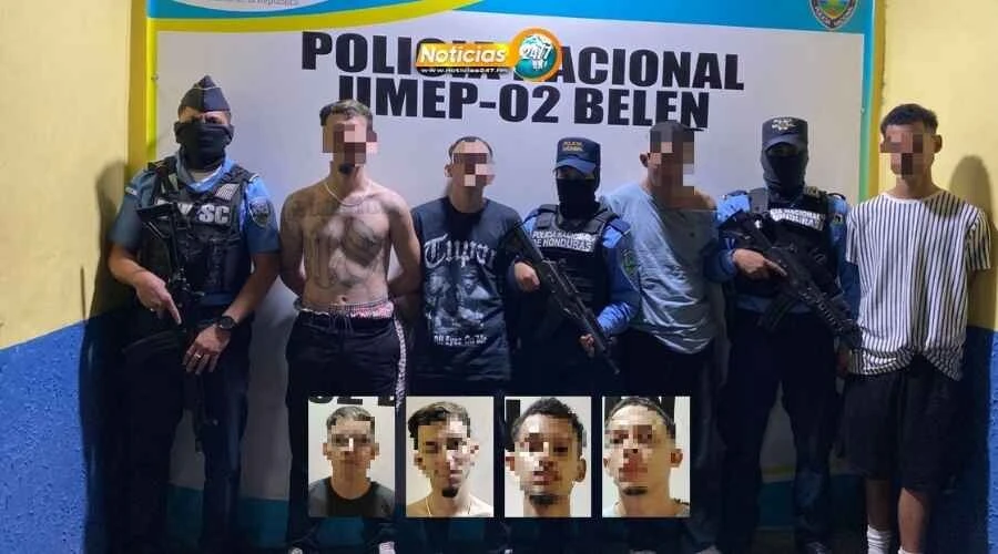Video Gatilleros De La 18 Son Capturados Cuando Se Dirigian A Cometer Un Crimen