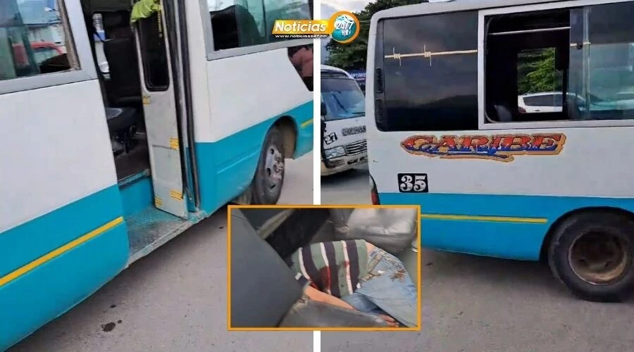 VIDEO | ¡Insoportable violencia! Asaltantes acribillan a pasajero dentro de un autobús interurbano en SPS