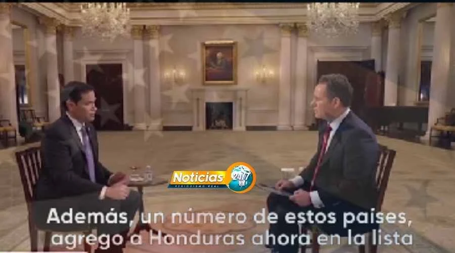 VIDEO: Marco Rubio destaca cooperación de Honduras en el control de migración masiva hacia EE. UU.