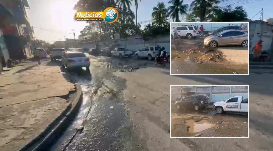 VIDEO|  | S a la deriva: Pacientes del centro de salud Miguel Paz Barahona nadan entre aguas negras