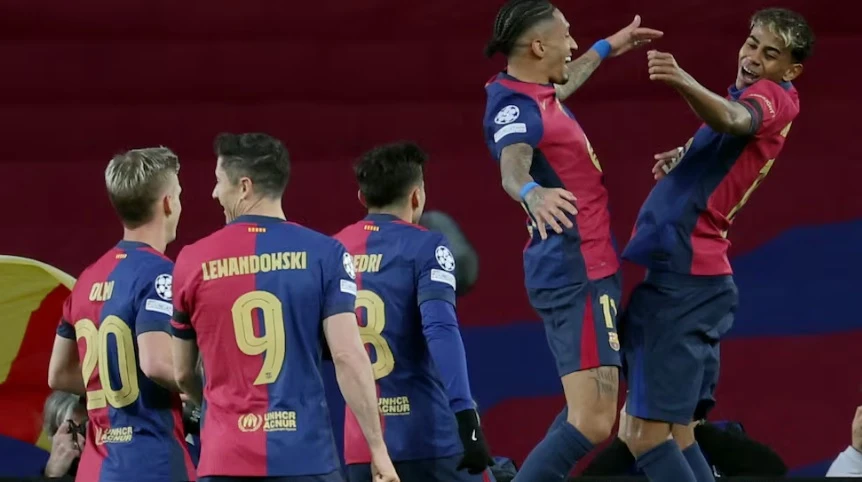 Barcelona clasifica a los cuartos de final de la champions