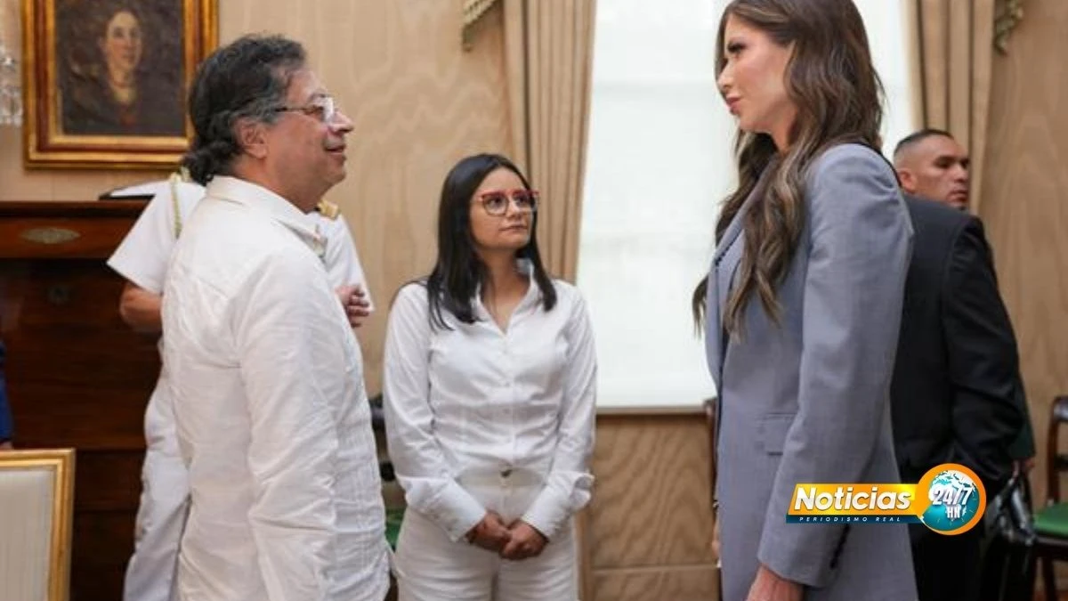 Colombia Y Eeuu Afianzan Cooperacion Migratoria Y Seguridad En Visita De Secretaria Noem