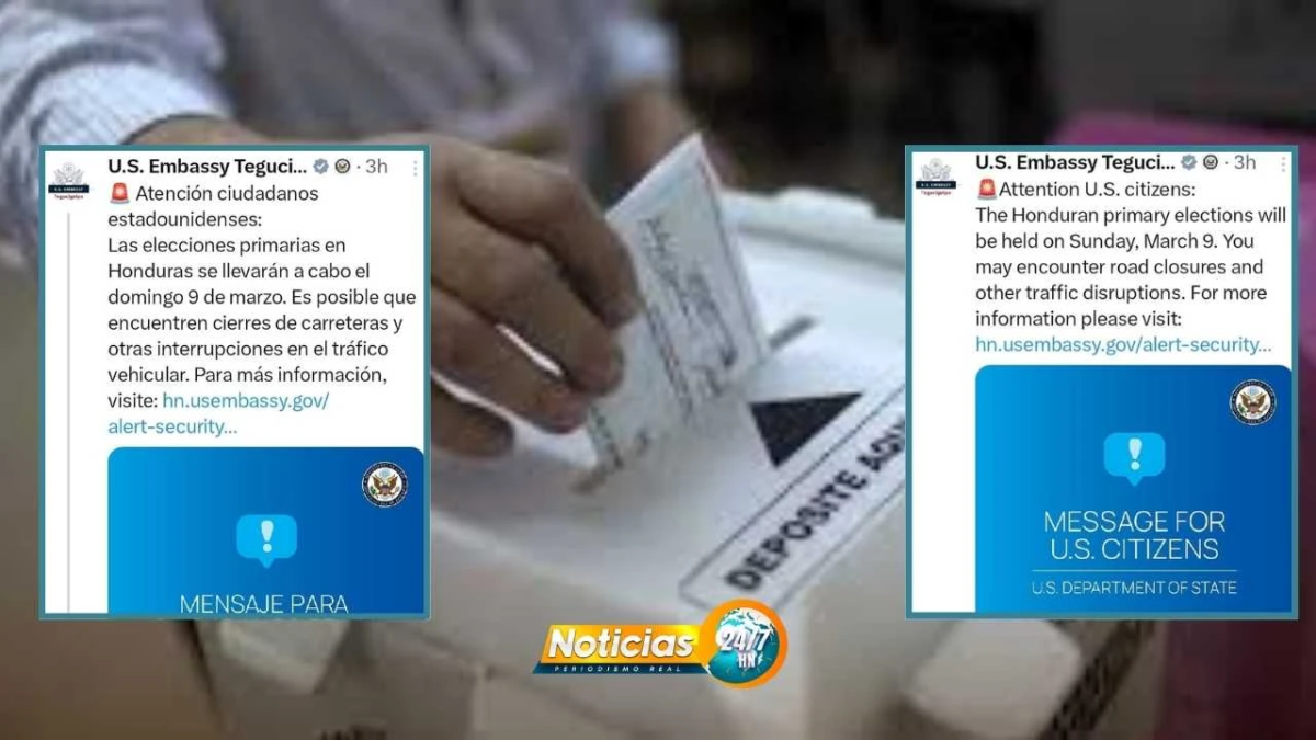 Eeuu Emite Advertencia Sobre Manifestaciones Y Riesgos En Comicios Hondurenos