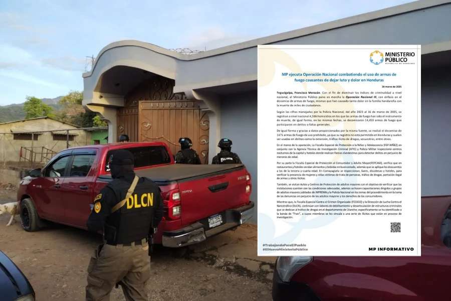 Mp Ejecuta Operacion Nacional Iii Busca Decomisar Armas Para Frenar Violencia En Honduras