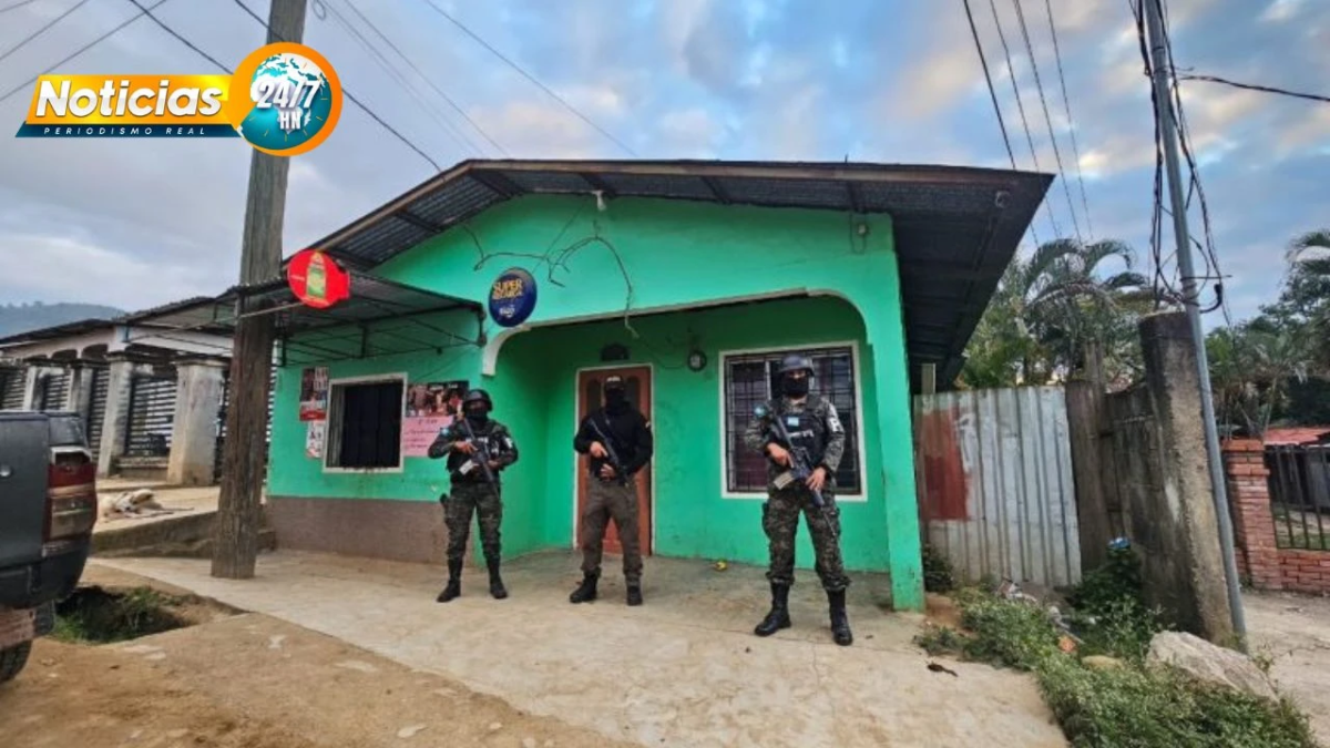MP sacude el municipio de Morazán con allanamientos para desmantelar red criminal