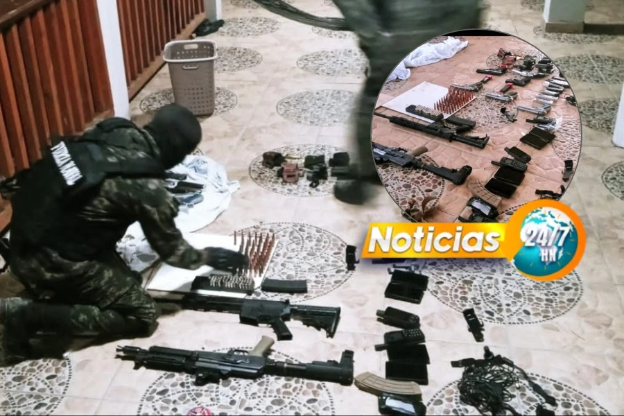 Mp Y Fuerza Naval Incautan Arsenal Vinculado Al Crimen Organizado En Gracias A Dios