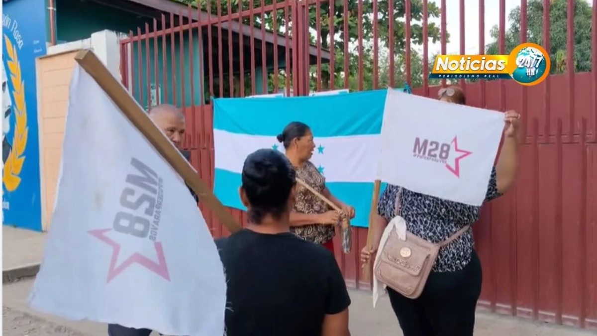 Protesta Del M 28 En Tocoa Retrasa Distribucion De Maletas Electorales