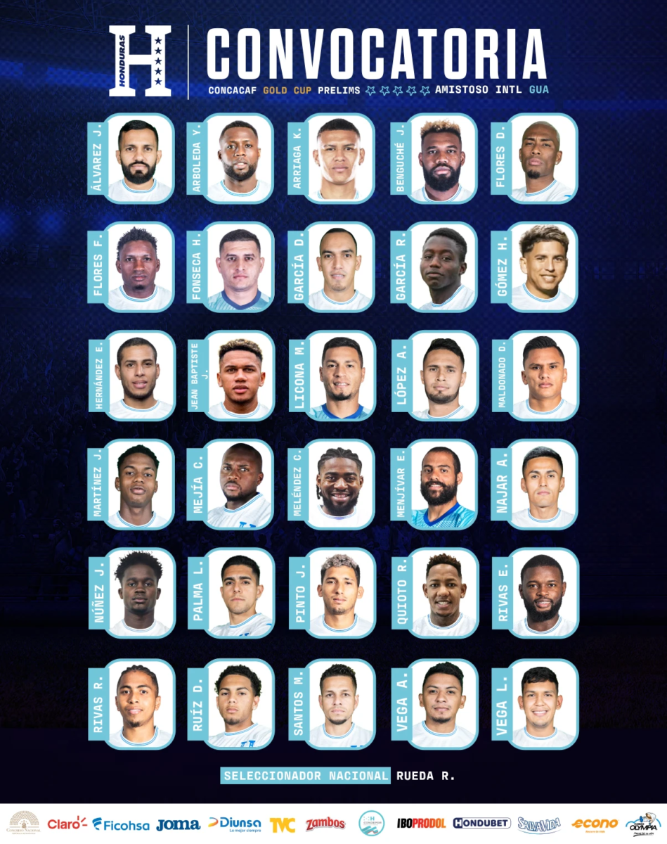 Rueda da a conocer lista de convocados para los partidos de marzo