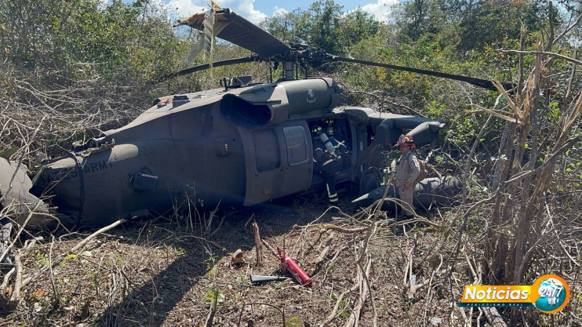 Video Cinco Heridos Tras Accidente De Helicoptero Militar De Ee Uu En Comayagua 4
