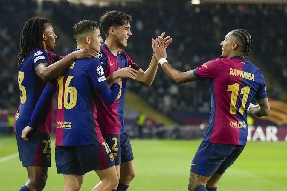 Barcelona acaricia las semifinales al golear al borussia dortmund