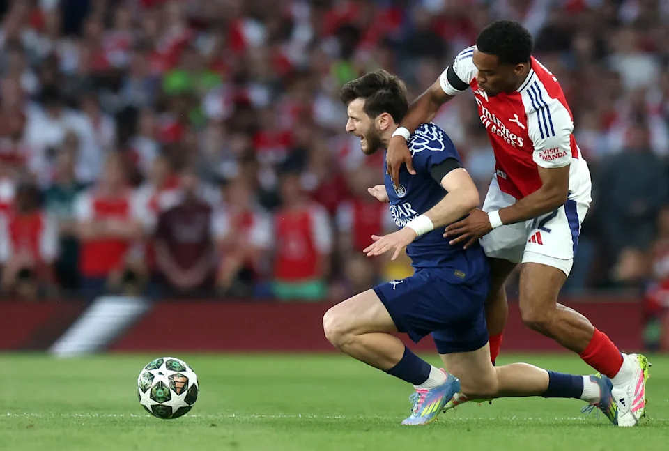 El psg gana de visita y deja muy golpeado al arsenal en la semifinal de la champions