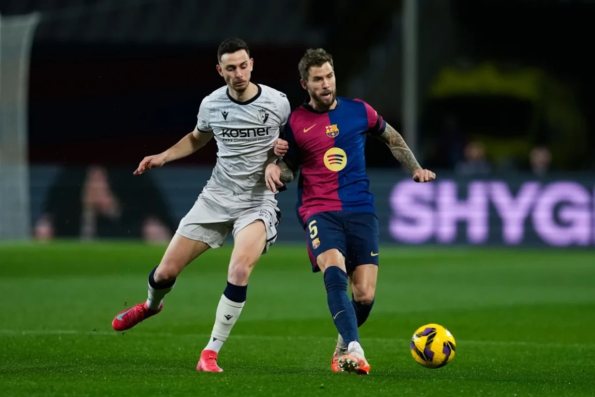 Rechazado el recurso de osasuna por alineacion indebida de inigo martinez en el barcelona