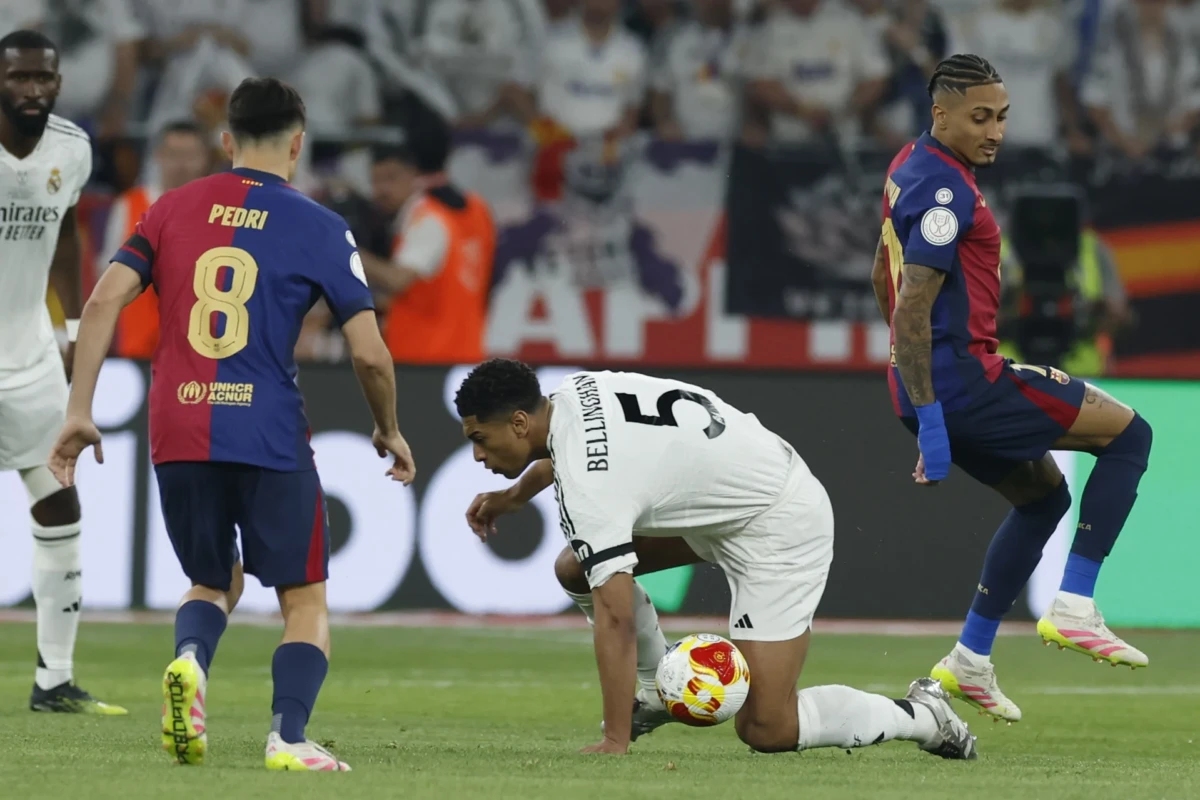 Rudiger sancionado con seis partidos lucas vazquez con dos y sin sancion para bellingham