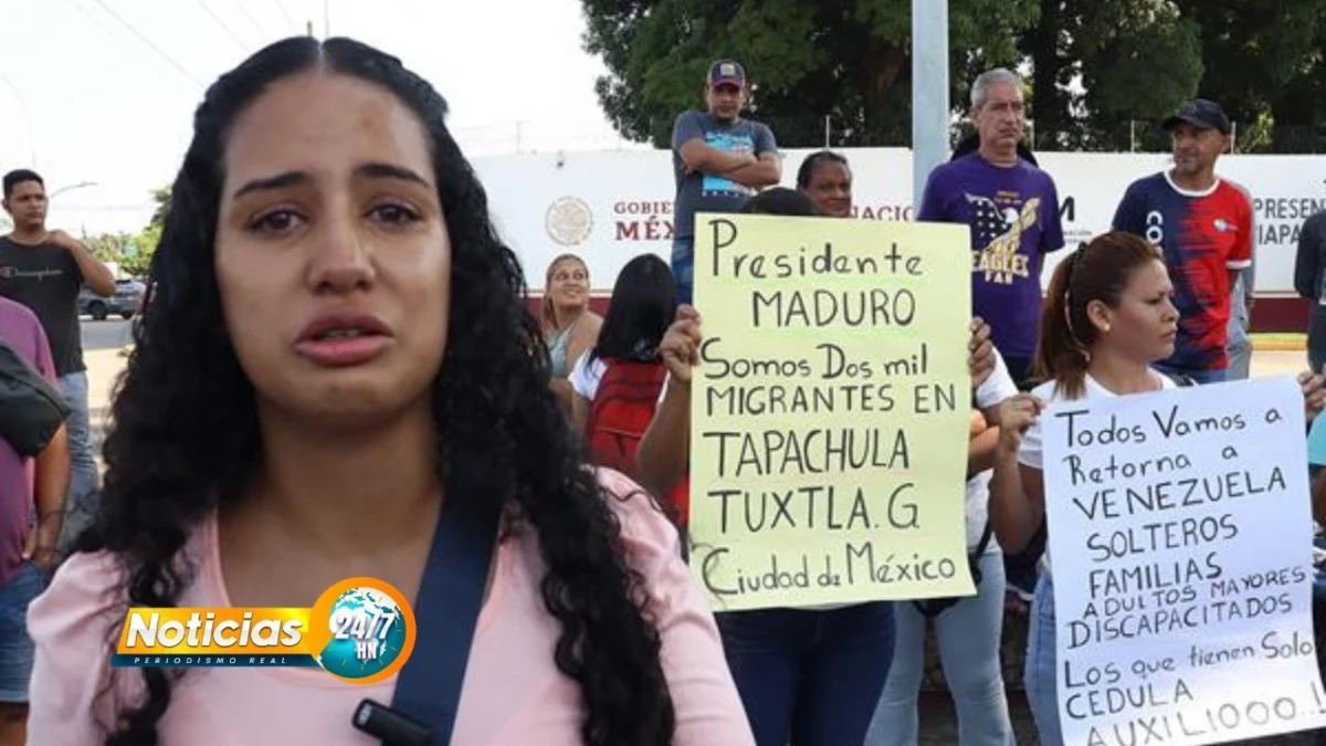 Venezolanos Varados En El Sur De Mexico Piden Vuelos Humanitarios Para Volver A Su Pais